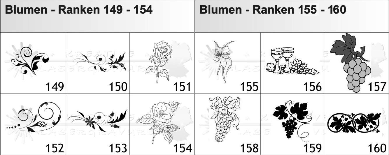 Blumen-Ranken-149-160